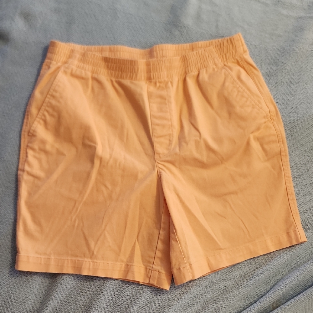 Lands' End Midrise Shorts Peach